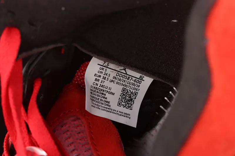 All categories Air Jordan Jordan series basketball shoes Air Jordan 5 G version Air Jordan 5 "Raging Bull" AJ5 Joe 5 Big Red Bull DD0587-600
